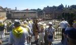 Zwiedzamy starożytną część Rzymu. Widok na Forum Romanum