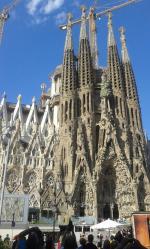 Słynny kościół Sagrada Familia w Barcelonie